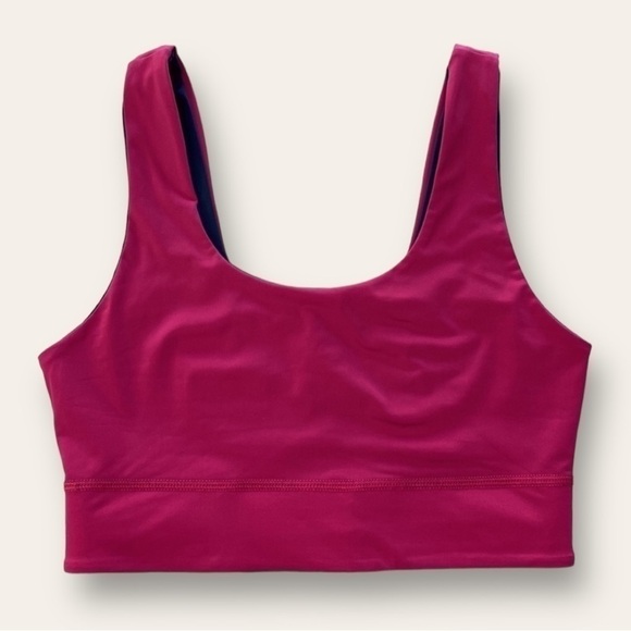 Fabletics Soprts Bra Reversible Pink and Navy Sz S - Picture 4 of 16